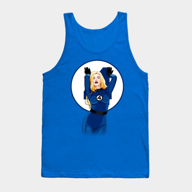 The Invisible Woman Tank Top by planedrifter